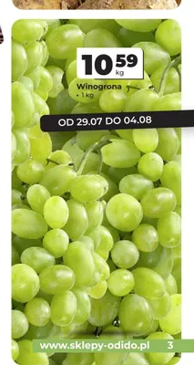 Winogrona promocja w Odido