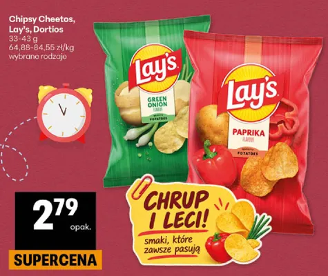 Chipsy Lay's Green Onion promocja w Delikatesy Centrum