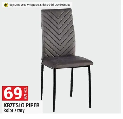 Krzesło Piper promocja w Merkury Market