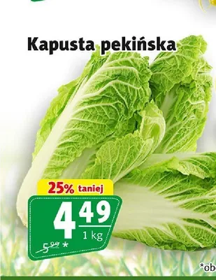 Kapusta pekińska promocja w Prim Market