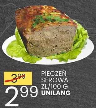 Pieczeń serowa 1/10lb promocja w Wafelek