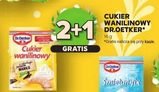 Cukier wanilinowy promocja w Stokrotka