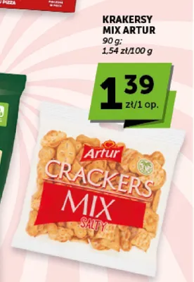 Krakersy Mix Salty Artur promocja w ABC