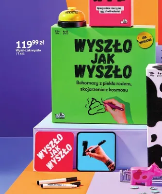 Gra Wyszło jak wyszło BIG POTATO GAMES promocja w Dzień Dziecka