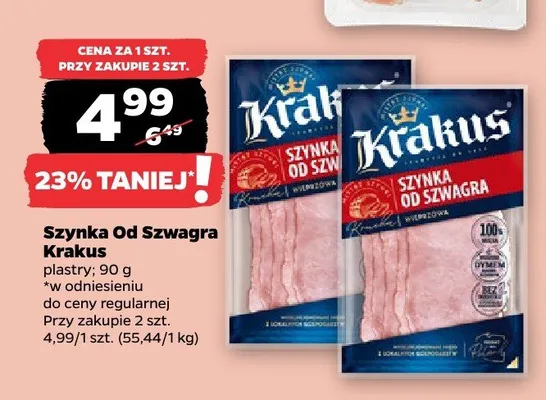 Szynka Od Szwagra Krakus promocja w Netto