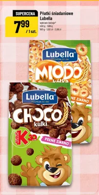 Płatki śniadaniowe Lubella Miodo kółka promocja w POLOmarket