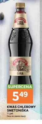 Kwas chlebowy Smetoniška promocja w Stokrotka
