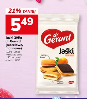 Ciastka Jaśki morelowe Dr Gerard promocja w Hitpol