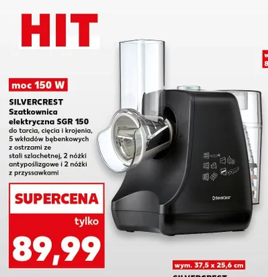 Szatkownica elektryczna Silvercrest SGR 150 promocja w Kaufland