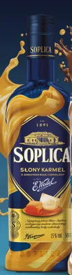 Likier Soplica Słony Karmel z dodatkiem białej czekolady E.Wedel 15% promocja w Biedronka