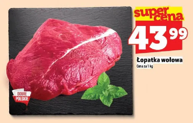Łopatka wołowa promocja w TOPAZ
