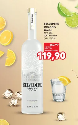 Wódka Belvedere Organic promocja w Kaufland