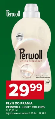 Płyn do prania Perwoll Light Colors promocja w Stokrotka