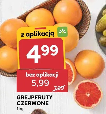 Grejpfruty czerwone promocja w Stokrotka