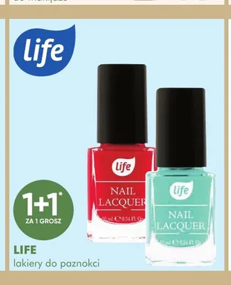 Lakiery do paznokci Life promocja w Super-Pharm