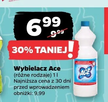 Wybielacz Ace promocja w Netto