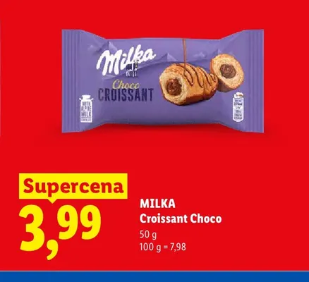 Croissant Milka Choco promocja w Lidl