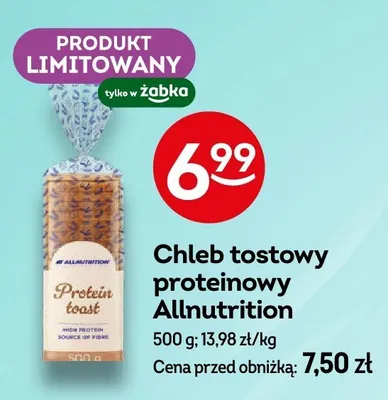 Chleb tostowy proteinowy promocja w Żabka