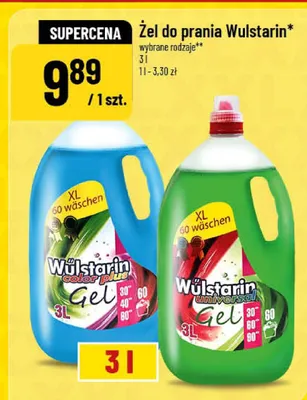 Żel do prania Wulstarin universal promocja w POLOmarket
