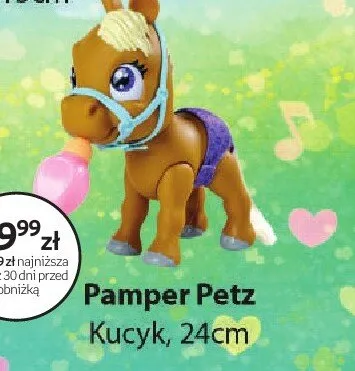 Zabawka Pamper Petz Kucyk 24cm promocja w Empik