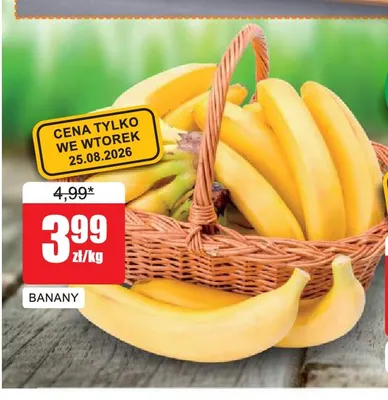 Banany promocja w Bingo