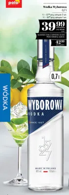 Wódka Wyborowa promocja w POLOmarket