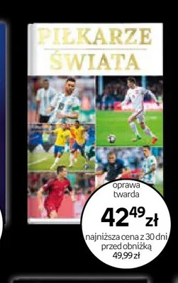 Książka Piłkarze Świata oprawa twarda promocja w Empik