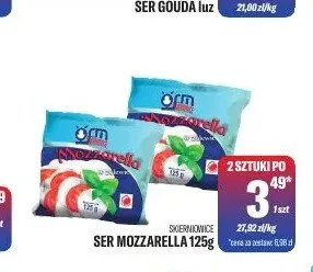 Ser Mozzarella Skierniewice promocja w Tomi Markt