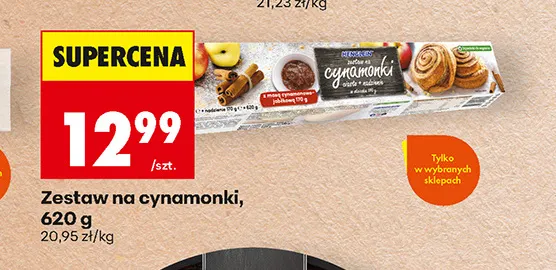 Zestaw na cynamonki Henglein promocja w Biedronka