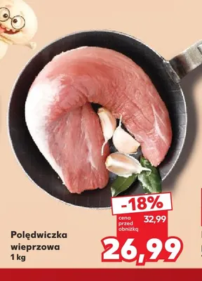 Polędwiczka wieprzowa promocja w Kaufland