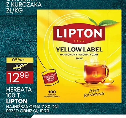Herbata Lipton promocja w Wafelek