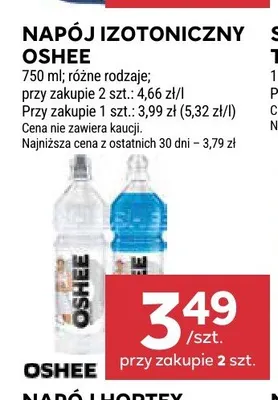 Napój izotoniczny Oshee wieloowocowy promocja w Stokrotka