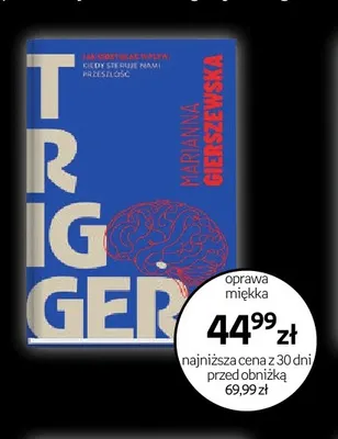Książka Trigger Marianna Gierszewska promocja w Empik