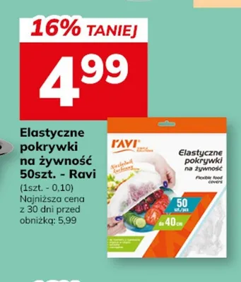 Elastyczne pokrywki na żywność Ravi promocja w Hitpol