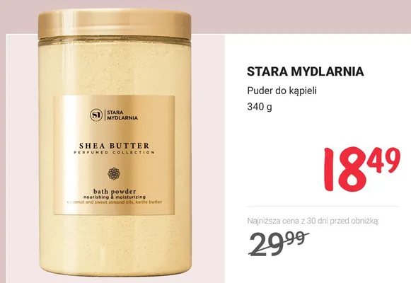 Puder do kąpieli promocja w Rossmann