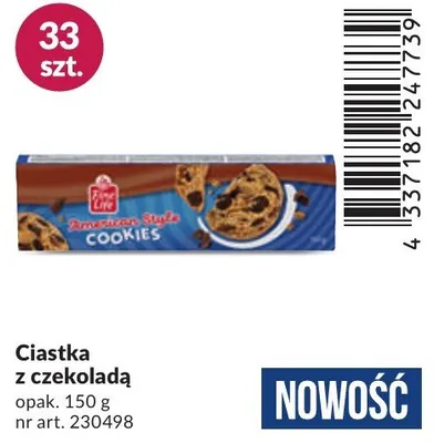 Ciastka z czekoladą promocja w Makro
