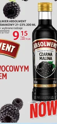 Likier Absolwent Smakowy Czarna Malina 200 ml promocja w Selgros