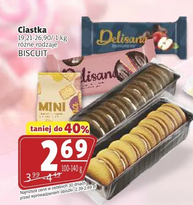 Ciastka Delisana promocja w Prim Market