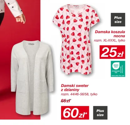 Koszula nocna damska rozm. XL-XXXL promocja w KiK