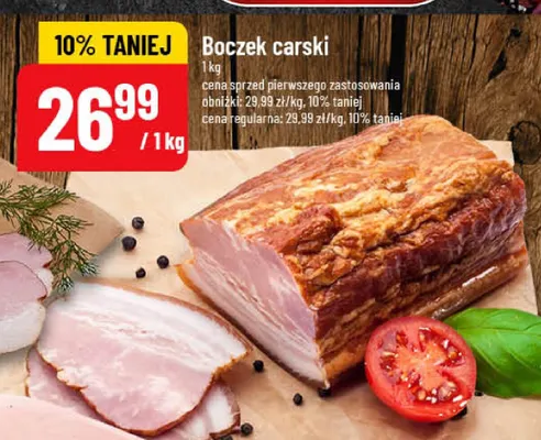 Boczek carski promocja w POLOmarket