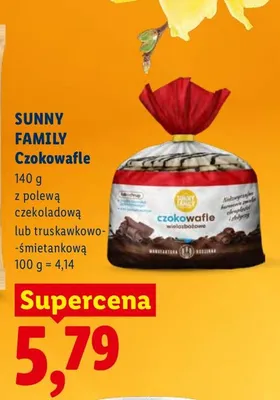 Czokowafle z polewą czekoladową promocja w Lidl