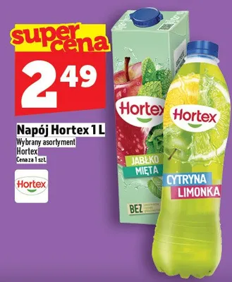 Napój Hortex promocja w TOPAZ