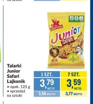 Talarki Junior Safari Lajkonik promocja w Makro