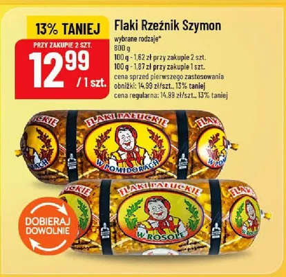 Flaki Rzeźnik Szymon promocja w POLOmarket