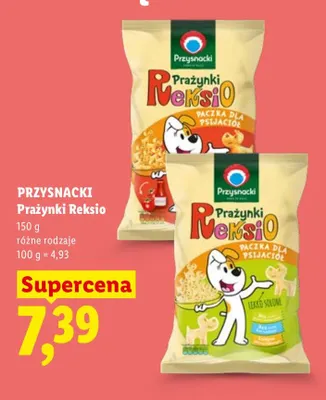 Prażynki Reksio Przysnacki promocja w Lidl
