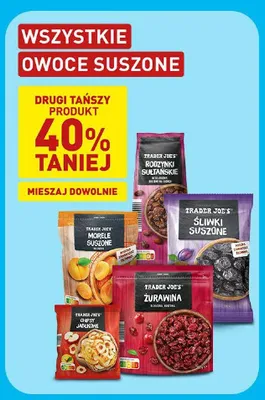 Rodzynki sułtańskie Trader Joe's promocja w Aldi