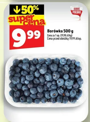 Borówka promocja w TOPAZ