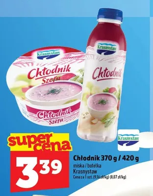 Chłodnik butelka Krasnystaw promocja w TOPAZ