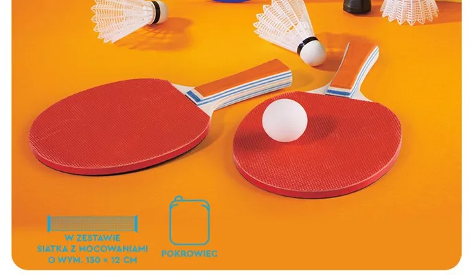 Zestaw do tenisa stołowego promocja w Biedronka