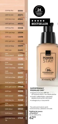 Podkład do twarzy Avon Power Stay 24H promocja w AVON